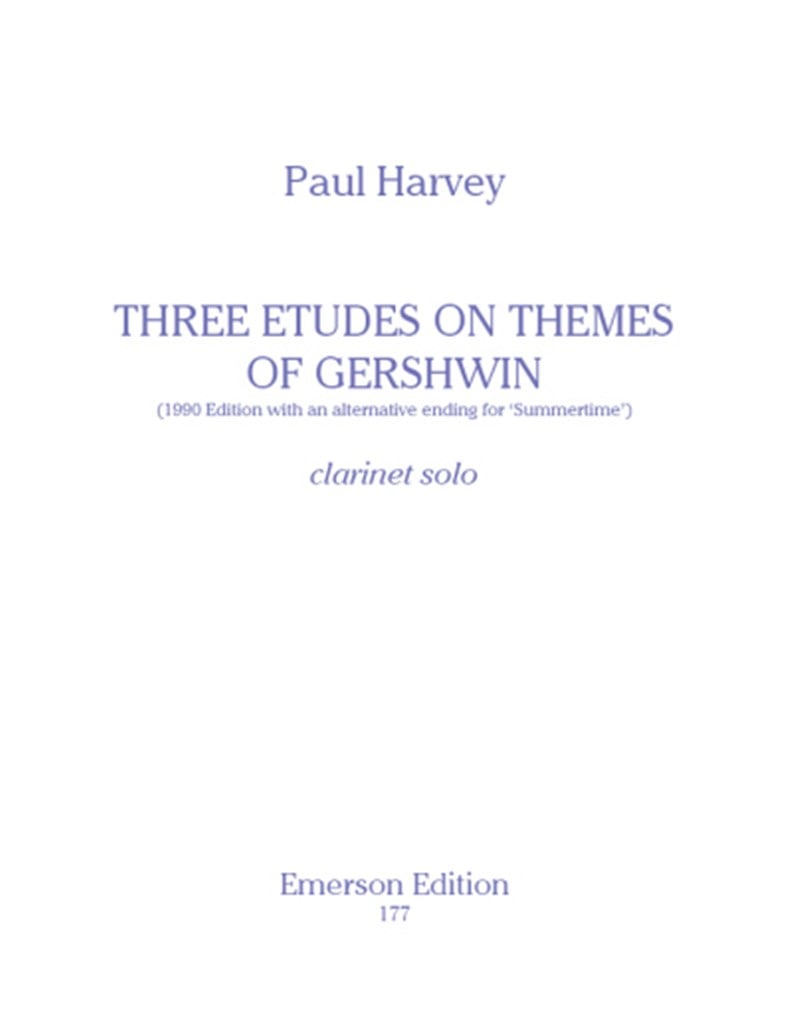 Etudes(3) On Themes Of Gershwin